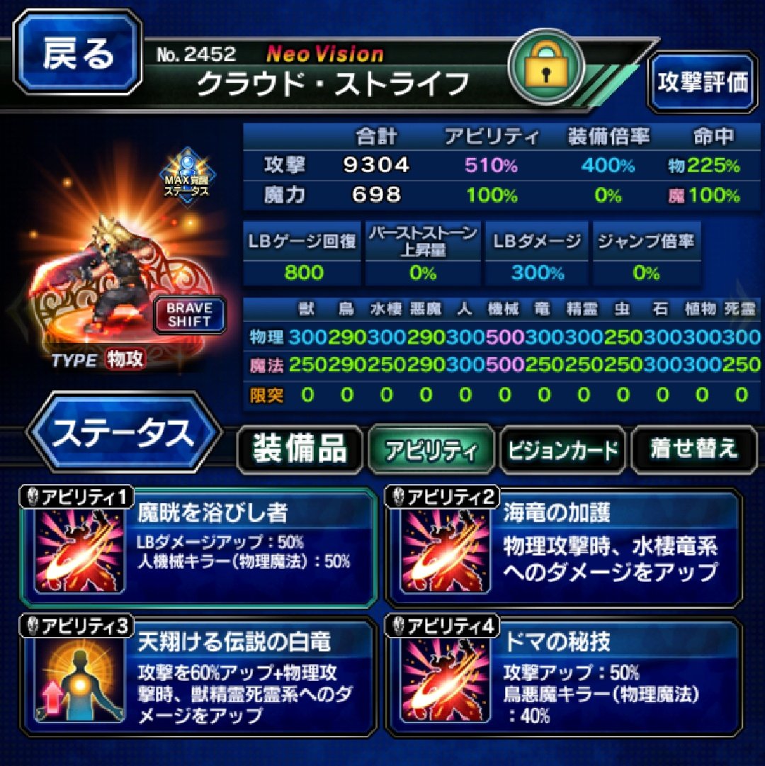 yossyffbe's tweet photo. クラウドさんキラーもりもり！ https://t.co/UtXa1L0vuN