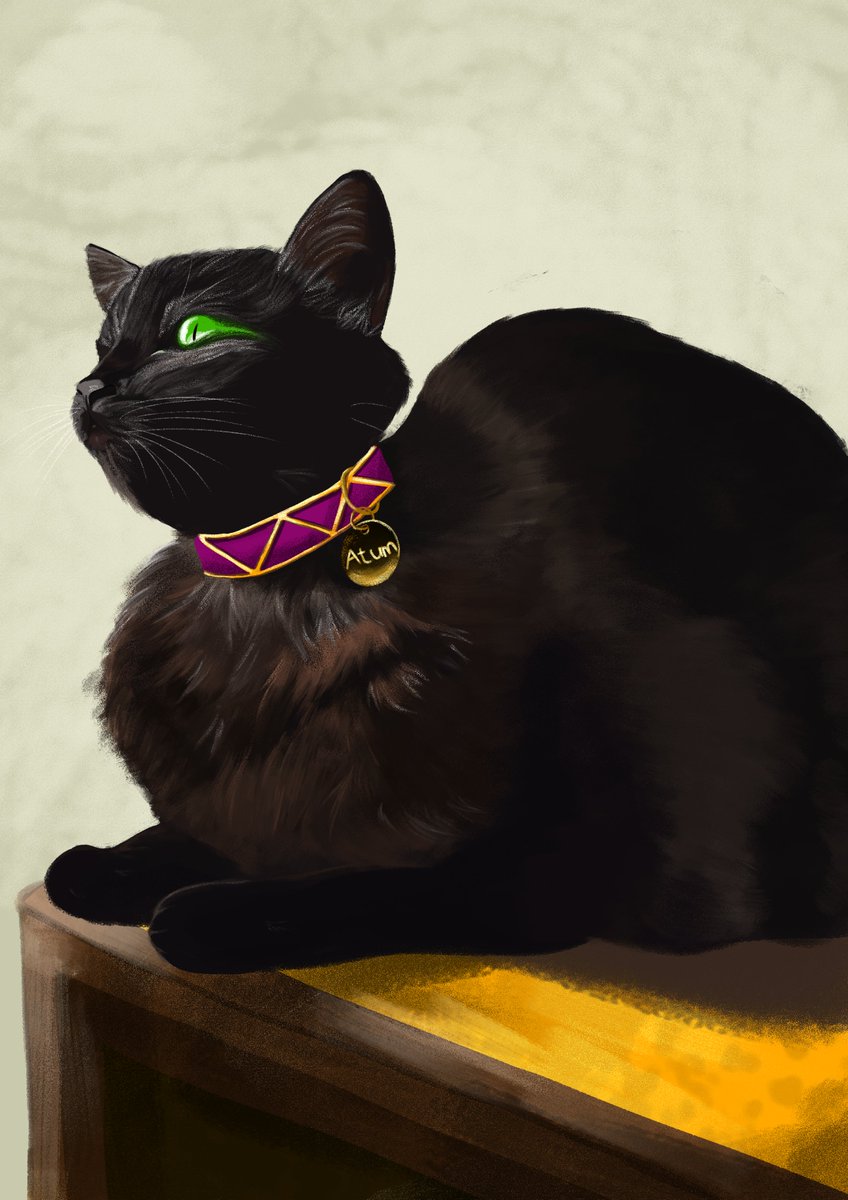 karitorii's tweet photo. Cat token do Atum do @skorpex1 e da @cinthiatstm 
Obrigada pelo modelo :)
#mtgart #mtg #cattoken #magictoken #catart #digitalart https://t.co/tdDwzjaRm9