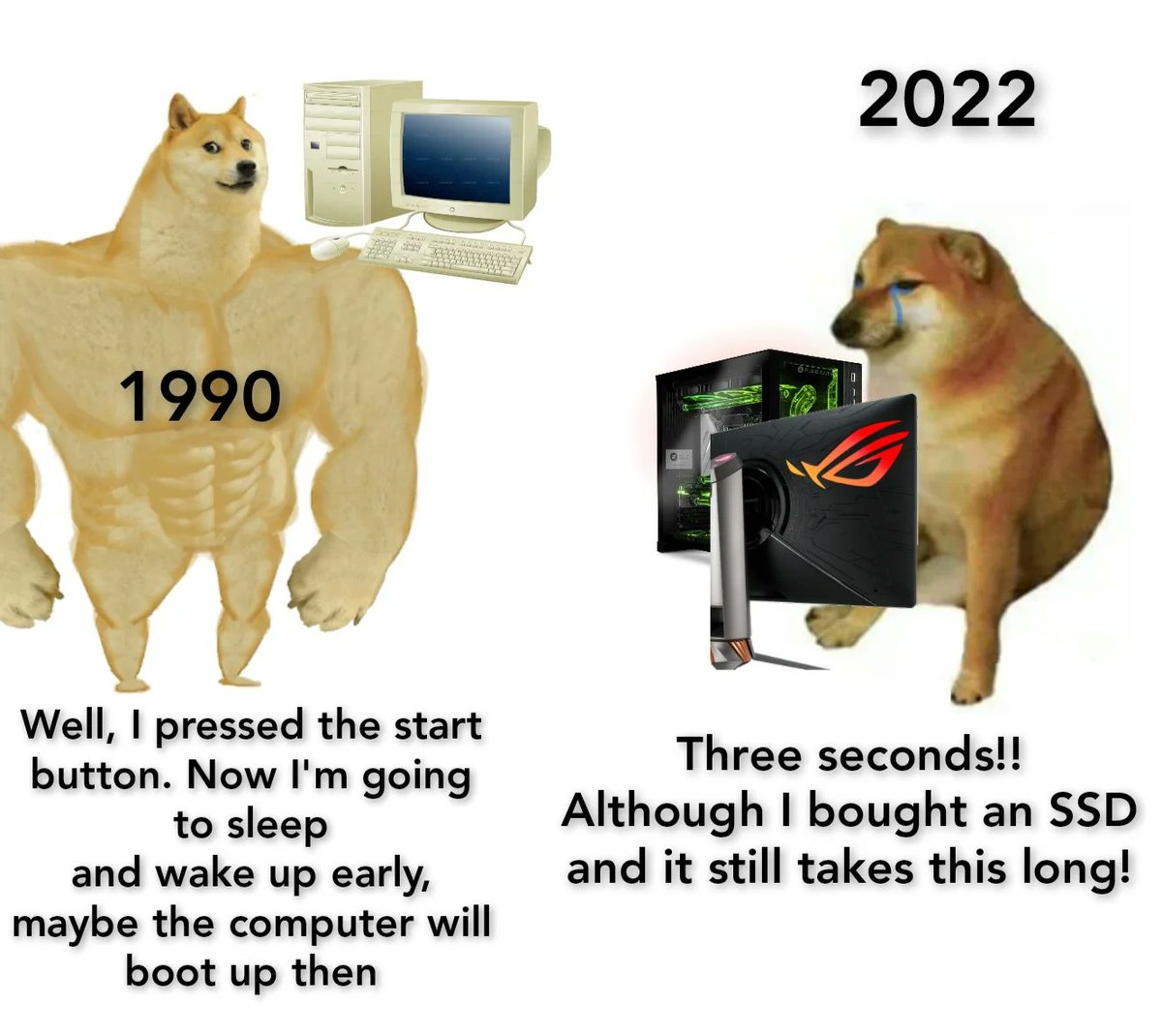 hard disk goes brr br. brrr. br. br. brrr.