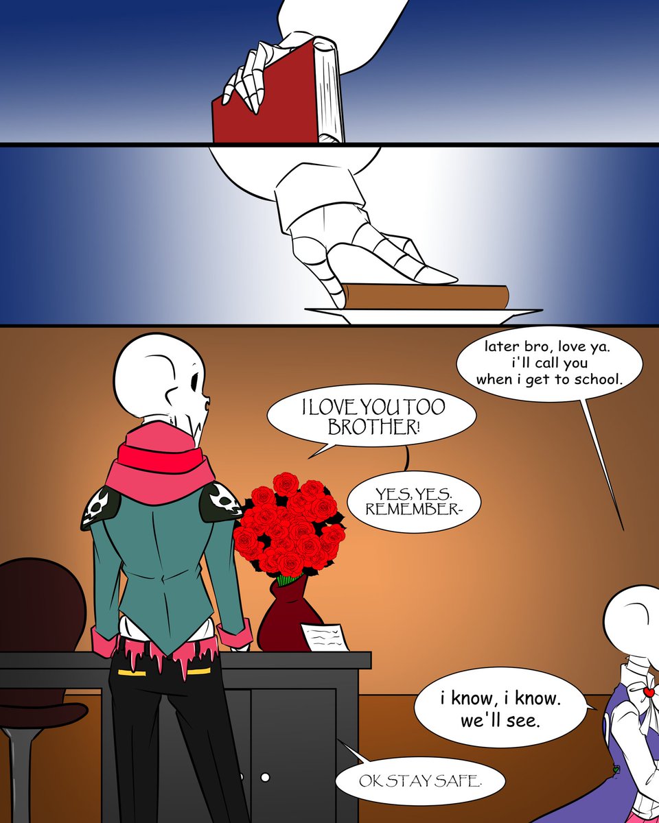 RaeHamato's tweet photo. First 3 pages for Underschool
#undertale #undertaleAU #underschool #sweetie #HorrorSans #dancesans #sans #redsans #classicsans https://t.co/uaZOSsq2hn
