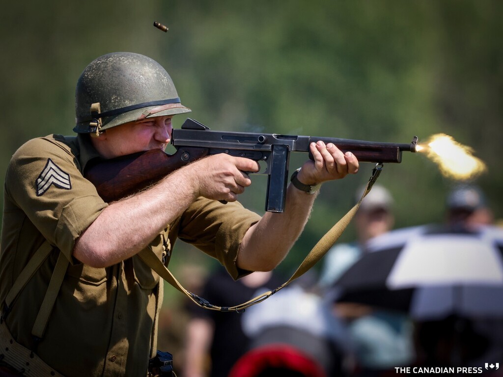 Historical re-enactors from the Vikings to WWII put on displays of history at the Days of Yore outdoor living history festival in Didsbury, Alta., Sunday, July 31, 2022.THE CANADIAN PRESS/Jeff McIntosh
.
.
.
.
.
#explorealberta #travelAlberta #exploreAlb… instagr.am/p/CgsmO6opd2m/