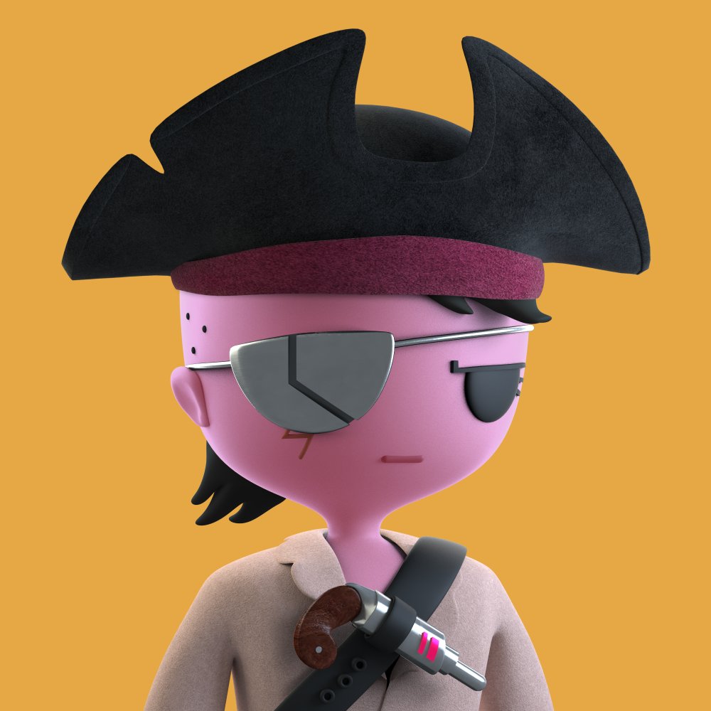 Wealth Creator 🇦🇺 🇲🇹 🇮🇹 (@wealthicreator) on Twitter photo Time for a🏴☠️***GIVEAWAY***🏴☠️
Prizes:
The below <a href="/PiratesMeta/">Pirates of the Metaverse 🔛 FLOW</a> NFT🏴☠️🔥🏴☠️
To enter:
1. Follow <a href="/PiratesMeta/">Pirates of the Metaverse 🔛 FLOW</a>, <a href="/WealthICreator/">Wealth Creator 🇦🇺 🇲🇹 🇮🇹</a>, <a href="/NfTscorpio/">Scorpio</a>
Pirates founders <a href="/CryptoPapi10/">🏴☠️Crypto-Papi.eth🏴☠️</a>, <a href="/NFLuis1/">🏴☠️ NFLuis 🏴☠️</a>, <a href="/thomporras/">Thom Porras</a>
2. Like & retweet this post
3. Tag three friends
Winners announced on Friday 5th Time for a🏴☠️***GIVEAWAY***🏴☠️
Prizes:
The below <a href="/PiratesMeta/">Pirates of the Metaverse 🔛 FLOW</a> NFT🏴☠️🔥🏴☠️
To enter:
1. Follow <a href="/PiratesMeta/">Pirates of the Metaverse 🔛 FLOW</a>, <a href="/WealthICreator/">Wealth Creator 🇦🇺 🇲🇹 🇮🇹</a>, <a href="/NfTscorpio/">Scorpio</a>
Pirates founders <a href="/CryptoPapi10/">🏴☠️Crypto-Papi.eth🏴☠️</a>, <a href="/NFLuis1/">🏴☠️ NFLuis 🏴☠️</a>, <a href="/thomporras/">Thom Porras</a>
2. Like & retweet this post
3. Tag three friends
Winners announced on Friday 5th