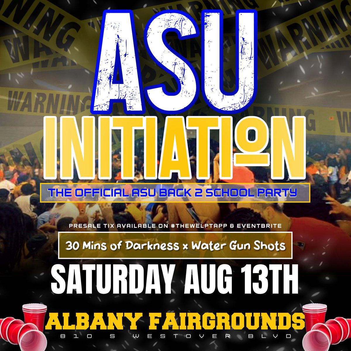 Click the link >> weltp.com/event/B2S #ASU BACK TO SCHOOL PARTY 2 Weeks Away ! Get Tickets asap !!