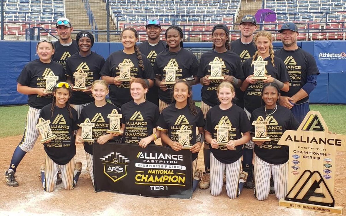 Here are the results of the Alliance Fastpitch Championships Series for 12U and 10U, the national championships that were held on Sunday. bit.ly/3vvw1pn