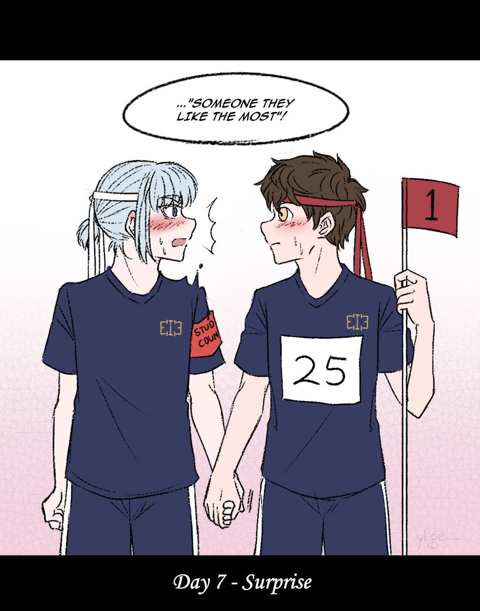 #khunbamweek2022 #day7 - Surprise 🎉
.
School sport festival AU
"Scavenger hunt"
#bamkhun #khunbam
