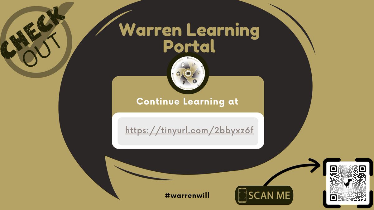 Check out the <a href="/msdwarren/">MSD of Warren Township</a> Learning Portal.  We are now live.  We have a few learning options with more to come. #warrenwill