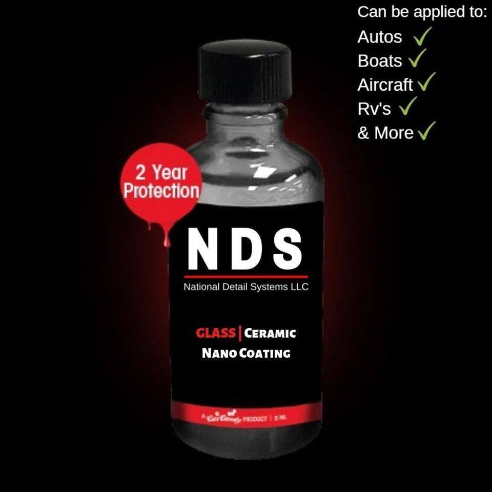 Re-stocking your supply this spring? Try our GLASS Ceramic Nano Coating -2 part system. For the luxurious vehicles.