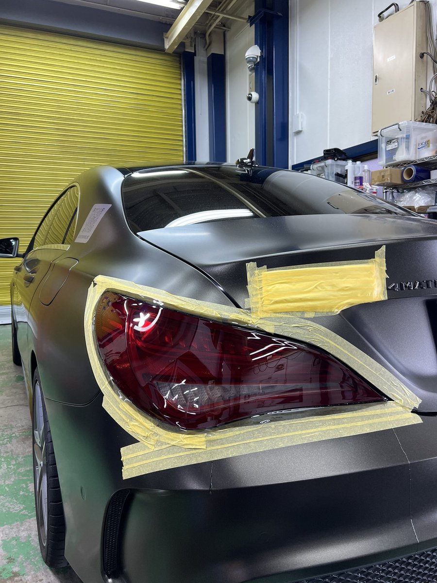 iOtSC6oWiJb0OAl's tweet photo. ベンツCLA45 テールランプスモークフィルム施工【Flexishield】
#MercedesBenz #AMG #テールランプ #スモークフィルム #プロテクションフィルム #flexishield #PPF #PPFチャンネル #カーラッピング #川崎 #神奈川 #アーネストワークス株式会社 https://t.co/JWM6U3l3MV