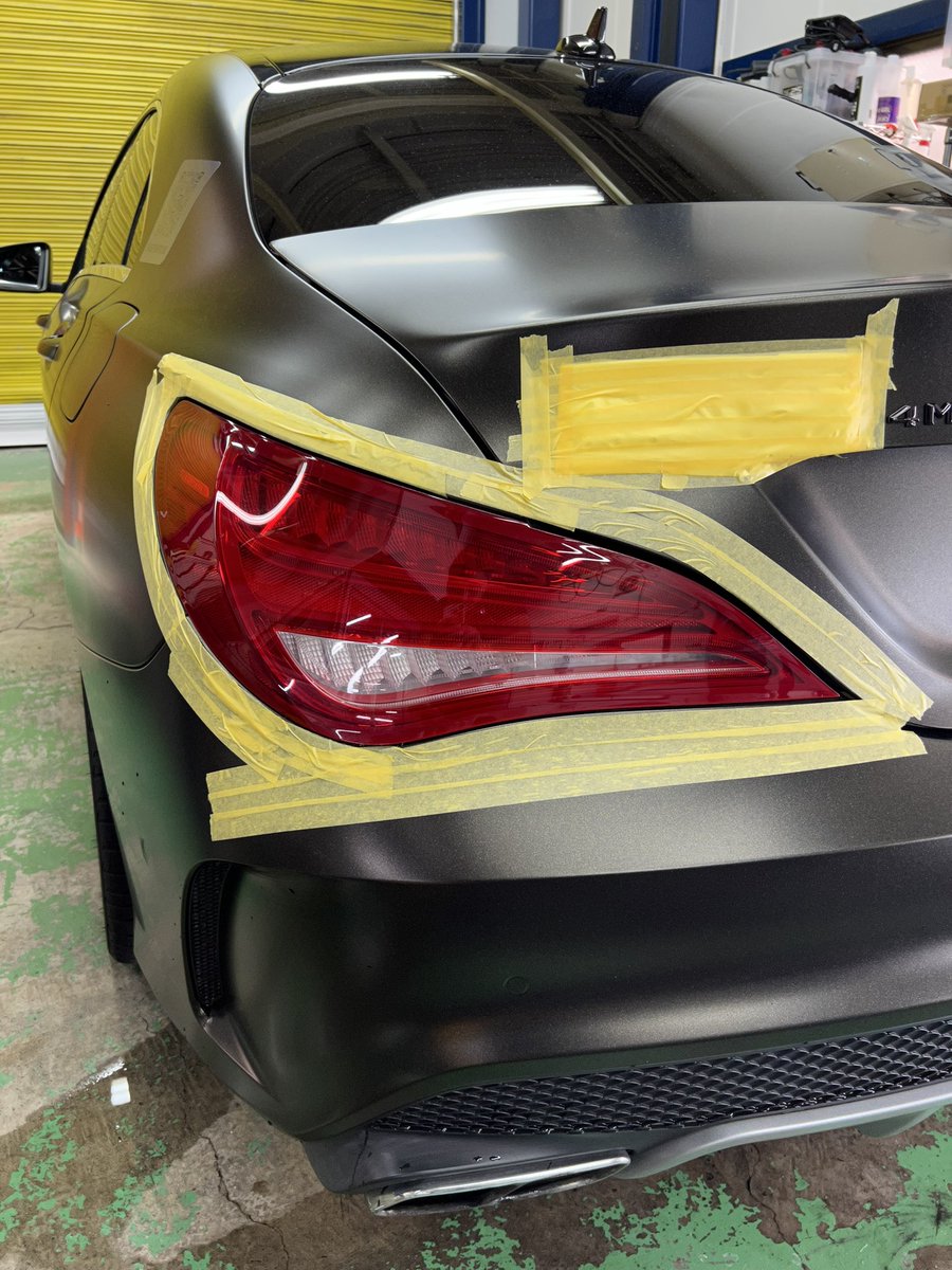 iOtSC6oWiJb0OAl's tweet photo. ベンツCLA45 テールランプスモークフィルム施工【Flexishield】
#MercedesBenz #AMG #テールランプ #スモークフィルム #プロテクションフィルム #flexishield #PPF #PPFチャンネル #カーラッピング #川崎 #神奈川 #アーネストワークス株式会社 https://t.co/JWM6U3l3MV