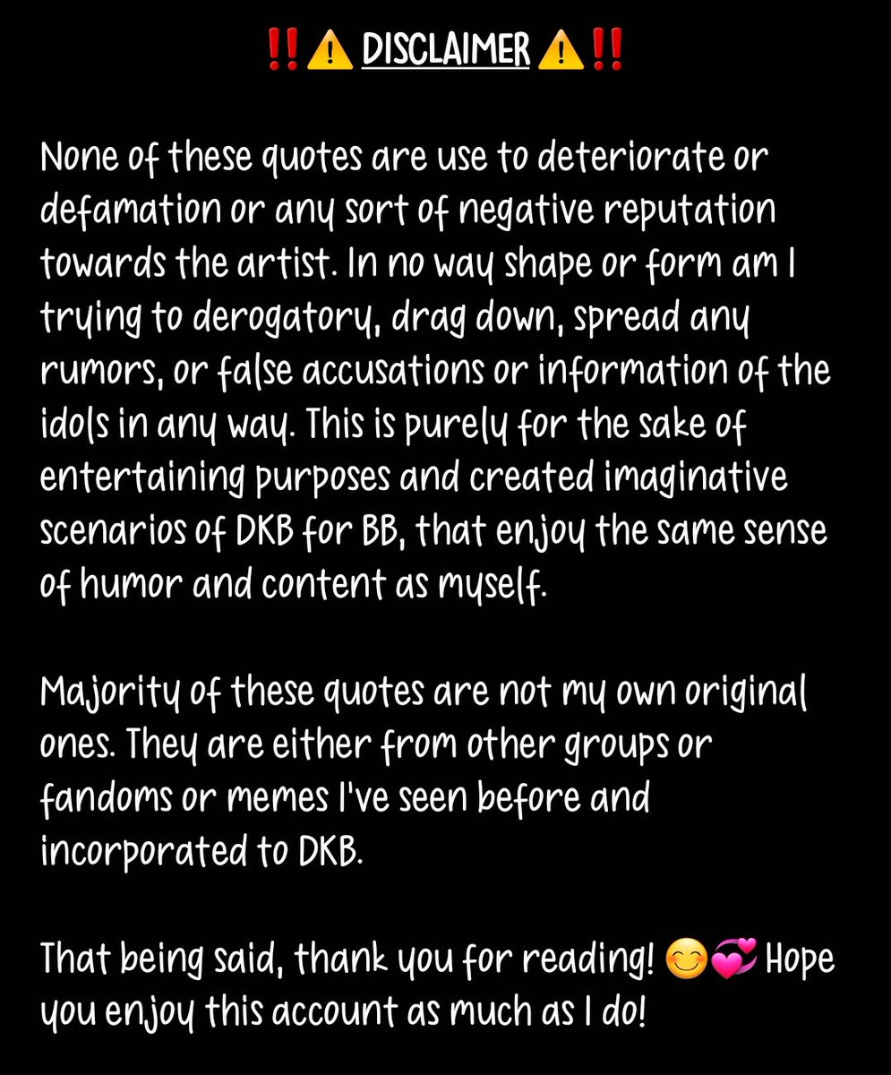 CorrectDKB's tweet image. ⠀
⠀⠀⠀⠀⠀*ૢ✧ ཻུ۪۪ PINNED ࿐
⠀
⠀⠀ ⠀ ⠀ correctdkb.carrd.co
⠀⠀⠀⠀⠀ —————————
⠀⠀⠀⠀⠀ ┊   ┊    ┊        ┊𖥸
⠀⠀⠀⠀⠀ ┊   ┊   ˚✩ ⋆｡˚  ✩ ➳
⠀⠀⠀⠀⠀ ┊   ✫ ➳
⠀⠀⠀⠀⠀ ☪︎⋆   𖥸 
⠀