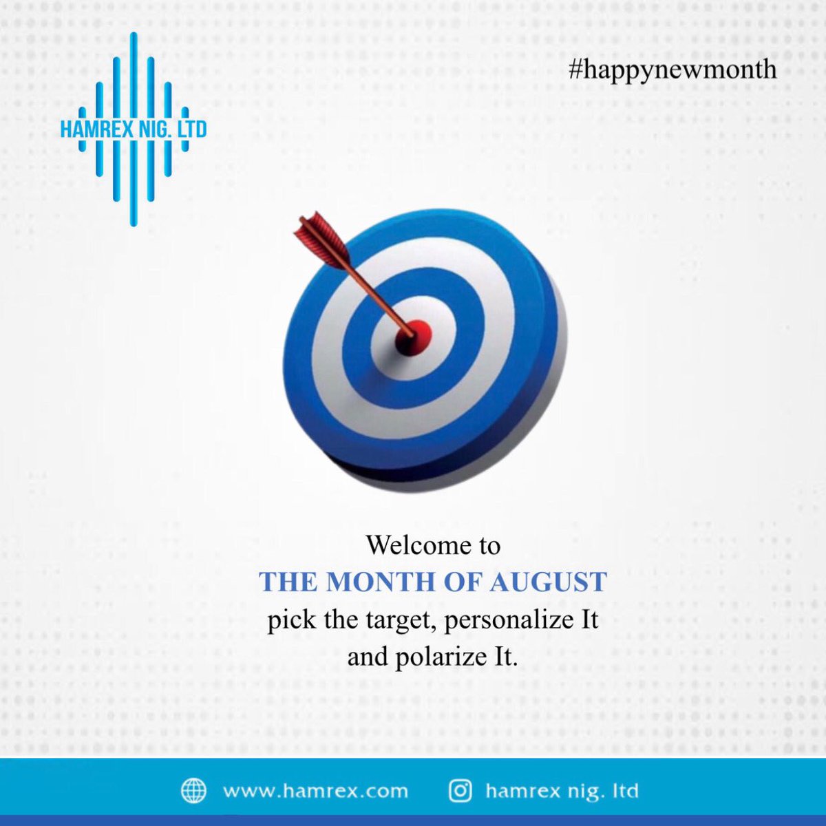 hamrexistalking's tweet photo. WELCOME TO THE MONTH OF AUGUST ! 

May this new month bring you blessings, unmerited favour and prosperity, may the grace that makes men rest upon you. You shall be safe and sanctified. God's mercy and favour shall be with you and your household. /Amen #Hamrexproperties https://t.co/aDWkg8sbT0