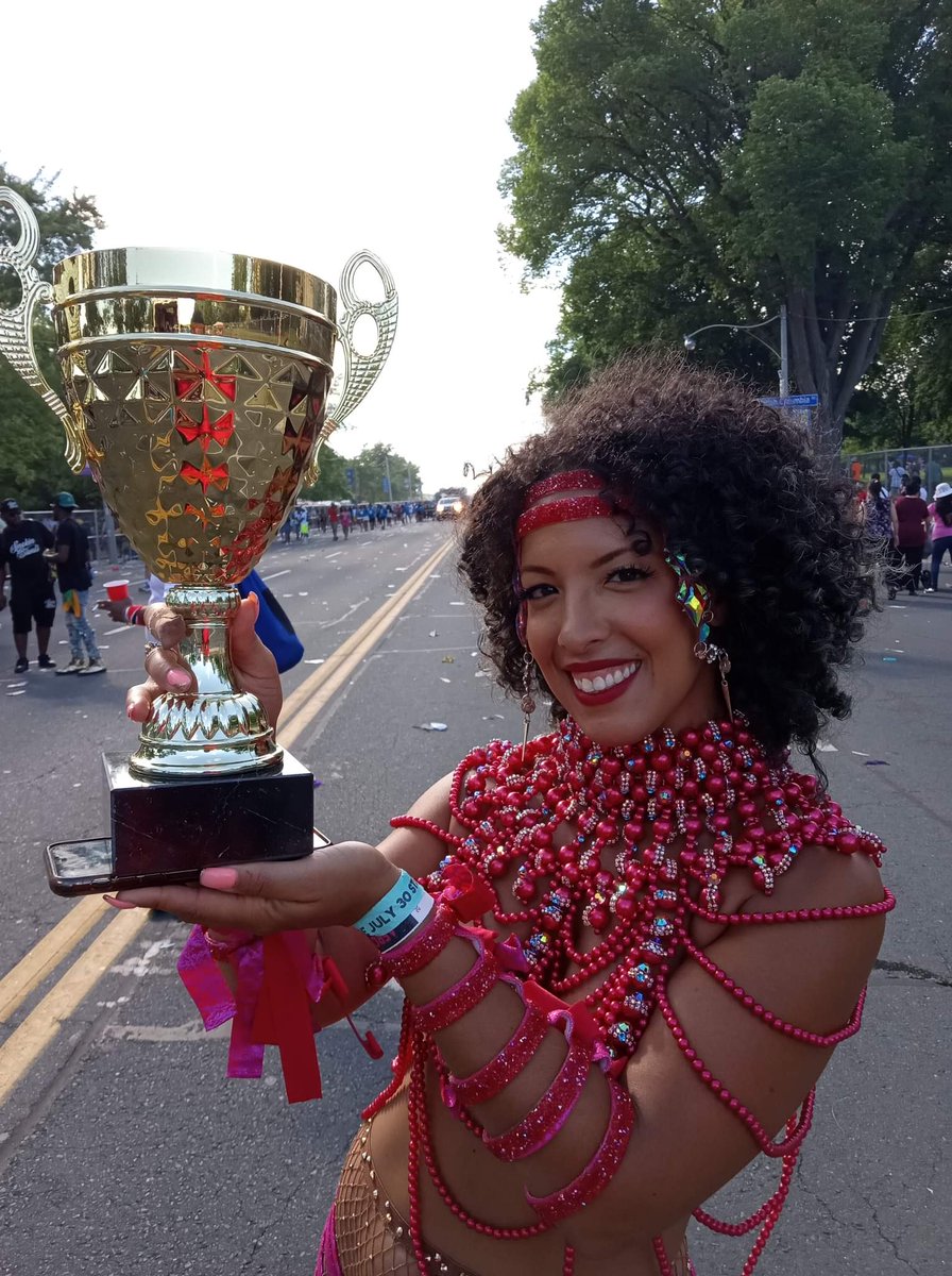It's official the @emancipationcup thropy has arrived in Canada and started the new tradition of going pon de road at <a href="/torontocarnival/">Lydia St. Georges</a>.ca and is heading to @emancipationpark Brampton for the #EmancipationCup