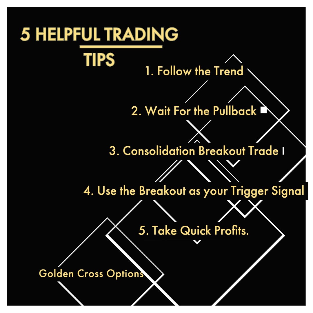 GoldenCrossQQQ's tweet photo. 5 helpful trading tips! Happy trading tomorrow. #daytrader #swingtrader #gco #nasdaq #deafwealth https://t.co/jVwlrXYzPG