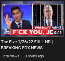SethCapaldi's tweet photo. Here are examples of other #youtube accounts being targeted by hackers who post #foxnews segments for insane numbers of views. This has been going on for quite some time and I want to see someone acknowledge this @YouTubeGaming https://t.co/wpk8zhE1X5