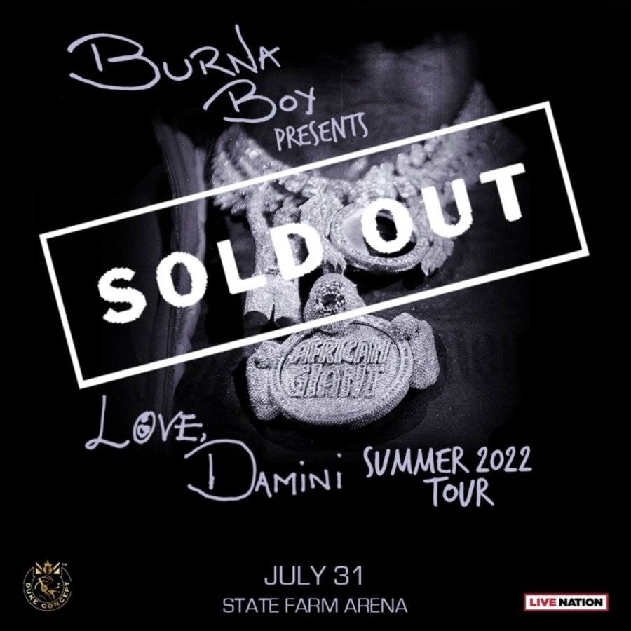 Burna Boy Makes History In Atlanta