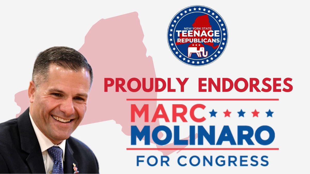 NewYorkTRS's tweet photo. We are truly honored to endorse @marcmolinaro for Congress in NY-19. Marc has spent his life working in local government for the betterment of his friends and neighbors. In Congress, Marc will make NY-19 a better place to live, work, and raise a family. https://t.co/PoZq4h6fBl