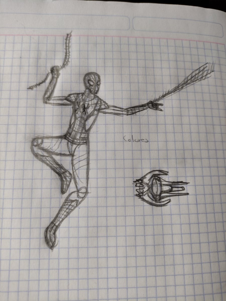 JarrenFoxtaur's tweet photo. Random sketches done between classes
#sketch #wip #fox #head #headless #bodiless #doodle #starship #SpiderMan #ship #StarTrek #furry #superhero https://t.co/WSHAB2dG9z