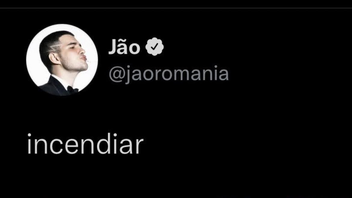 jaodisco's tweet image. toda vez que o Jão tuíta assim é pq vem PEDRADA