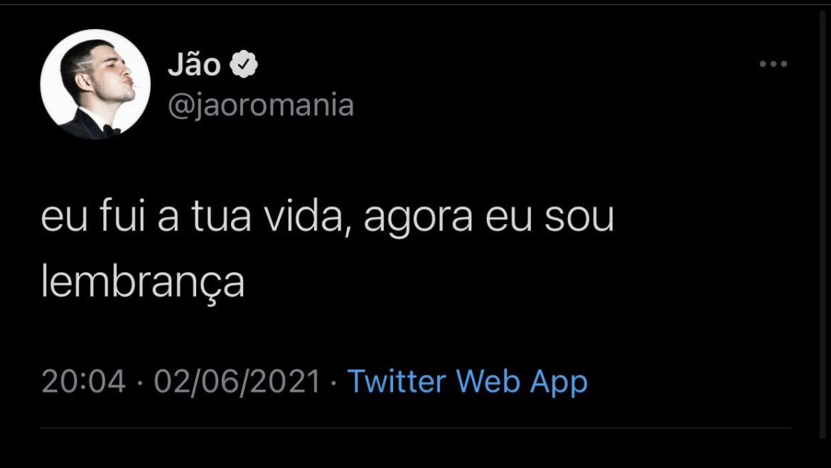 jaodisco's tweet image. toda vez que o Jão tuíta assim é pq vem PEDRADA