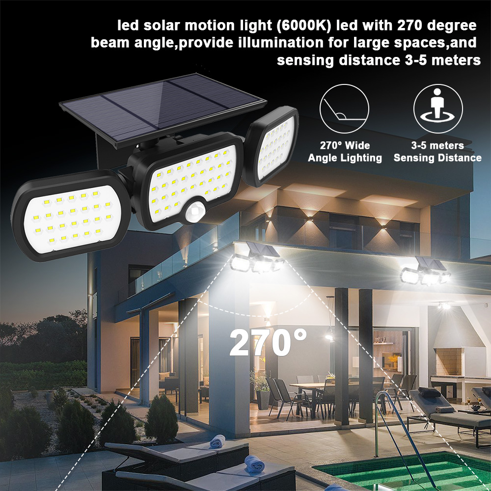 jesled2009's tweet image. 🌈Ding~~~, today's jesled product push is coming.
JESLED 3-Head Solar Motion Sensor Flood Light, 80LEDs ultra bright &amp;amp; 360° adjustable spotlights.
👉jesled.com

#jesled #3head #solarlight #bright #ledlight