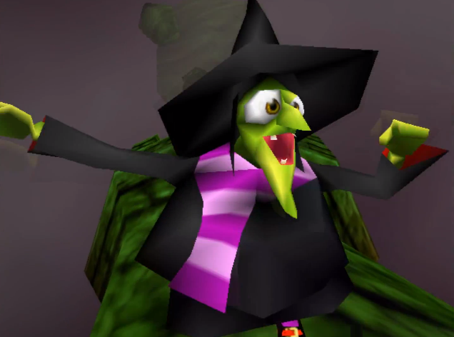 DailySpoo's tweet photo. Today's spooky charcter of the day is Gruntilda from Banjo-Kazooie
#Nintendo64 #N64 #RareWare #Microsoft https://t.co/m9R35Zs1ry