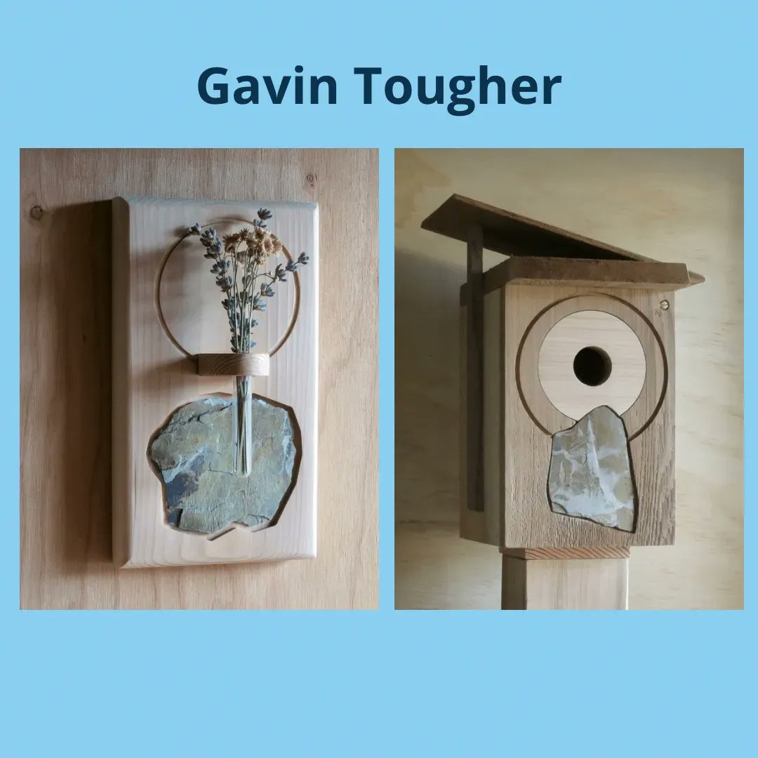 SunriverArtFair's tweet photo. Woodworking artists Gavin Tougher and Paul Foshay will be at the Sunriver Art Fair🪵 https://t.co/y41QzzLwJ7