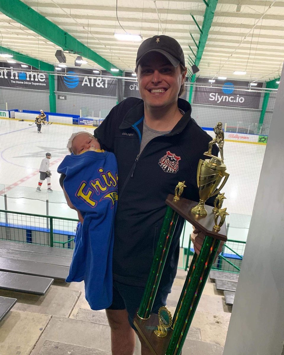 frisco_hockey's tweet photo. More photos of today’s victory including a future FIHA player and her proud dad! https://t.co/jLFytDly2J