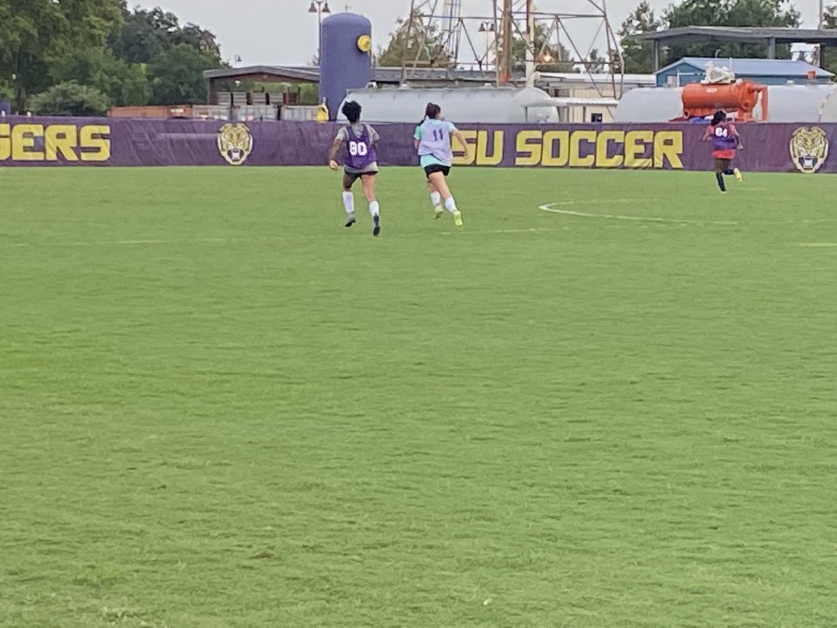 Had a lot of fun this weekend at the LSU soccer camp! Thank you <a href="/LSUSoccer/">LSU Soccer</a> for the opportunity, I learned a lot and really enjoyed myself!