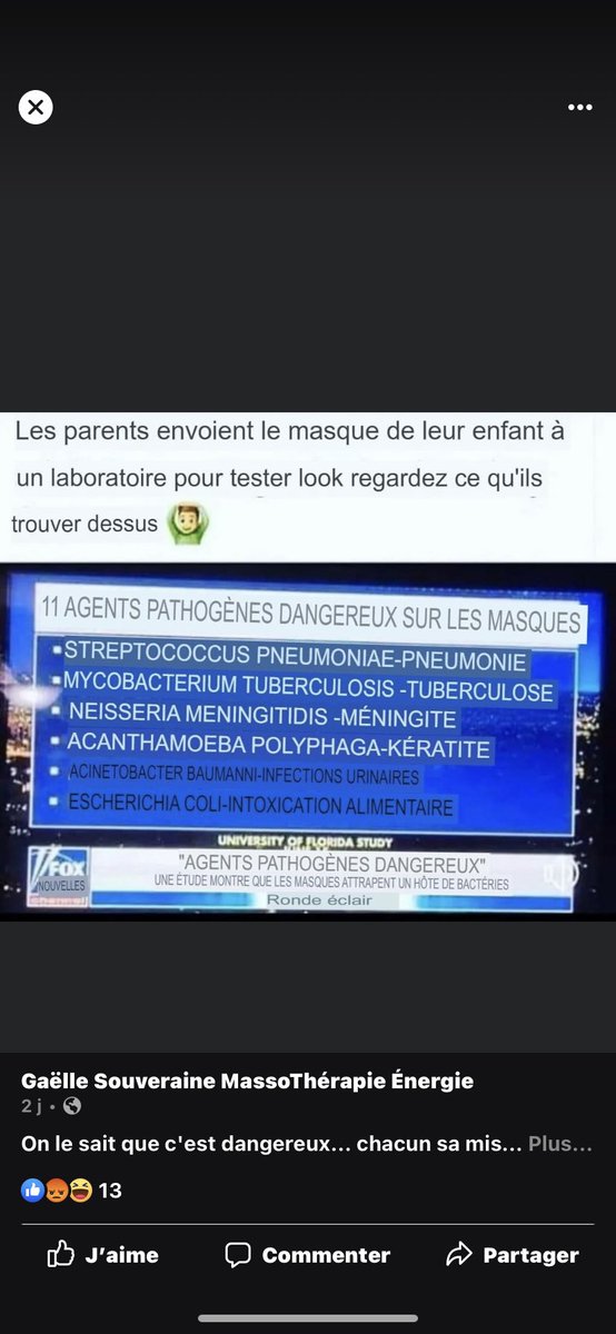 MikeDeschenes10's tweet photo. Devinez ce que les masques contiennent le plus souvent … https://t.co/oCgQE0Yr1c