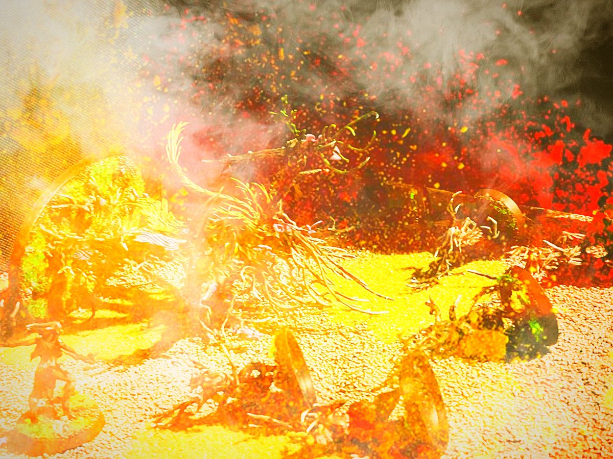 Chaosform1's tweet photo. My final submission for #AnimosityIV Let it all burn! #dawarpath #wearetheneon #narrativeplay https://t.co/2QpZVMk6u2