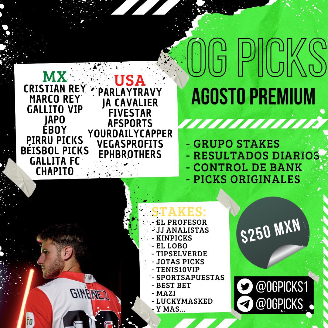PICKS DE CRISTIAN REY, PARLAY TRAVY Y MÁS 💰 (@CristianR3y) / Posts / X