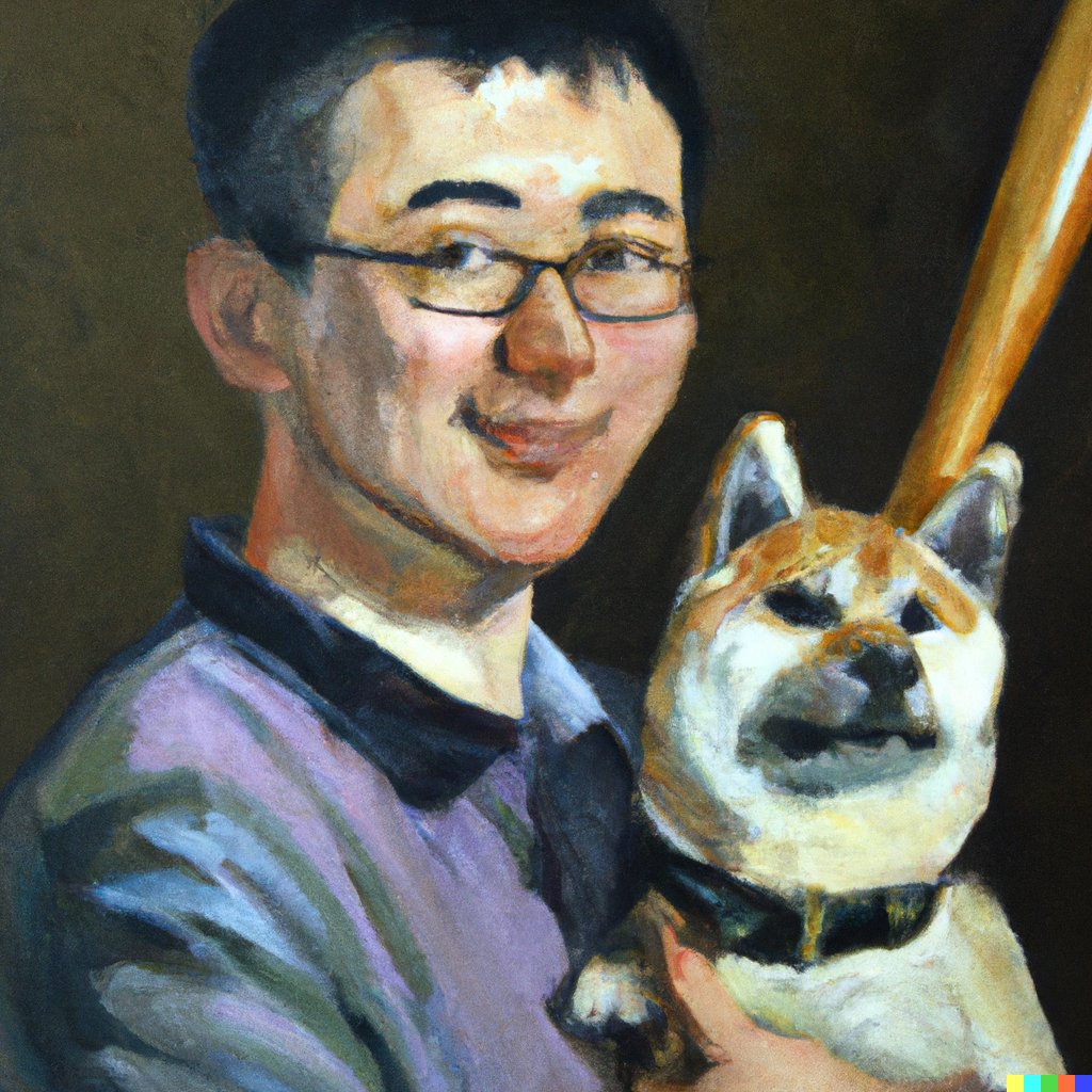 <a href="/cz_binance/">CZ 🔶 BNB</a> <a href="/dogebonk_token/">DogeBonk</a>  I made this oil painting of you holding a  #DogeBonk 🐶❤👨‍💼  #BSCTOKEN #BNB