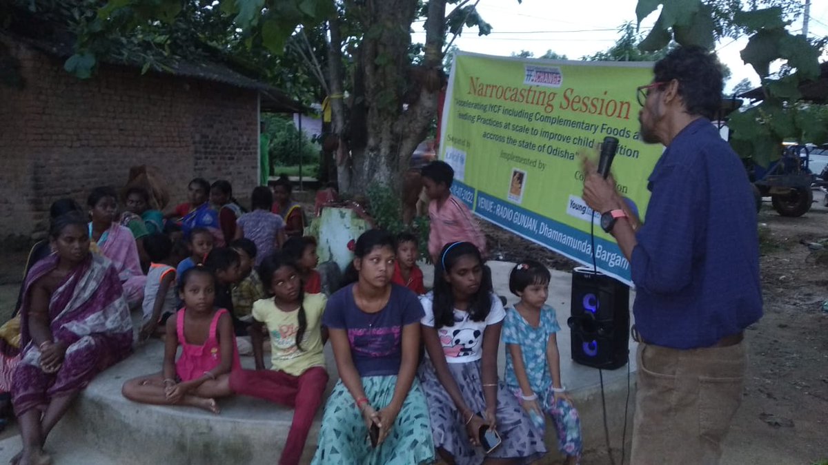 radiogunjan's tweet photo. #iycf #cr4change Narrowcasting in Deogaon @radionamaskar https://t.co/CF9k8pS1it