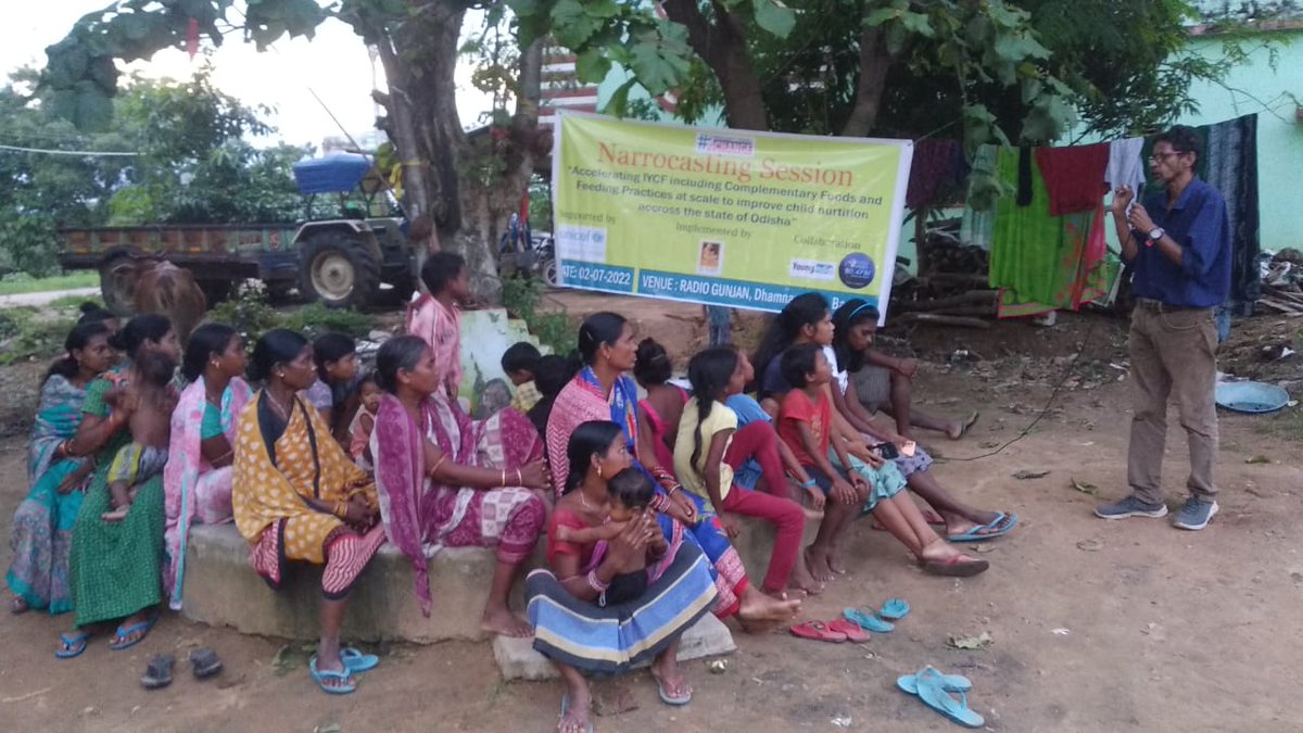 radiogunjan's tweet photo. #iycf #cr4change Narrowcasting in Deogaon @radionamaskar https://t.co/CF9k8pS1it