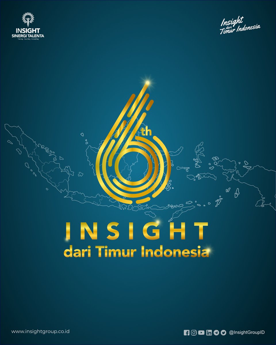 6 tahun Insight Sinergi Talenta.

Dari timur Indonesia Kami senantiasa membersamai sahabat-sahabat Insightful People belajar, bertumbuh, berkarya, berdaya, dan bermanfaat bersama dalam keberkahan, In sya Allah.

#insightdaritimurindonesia
#6tahuninsight
#digitalleadership