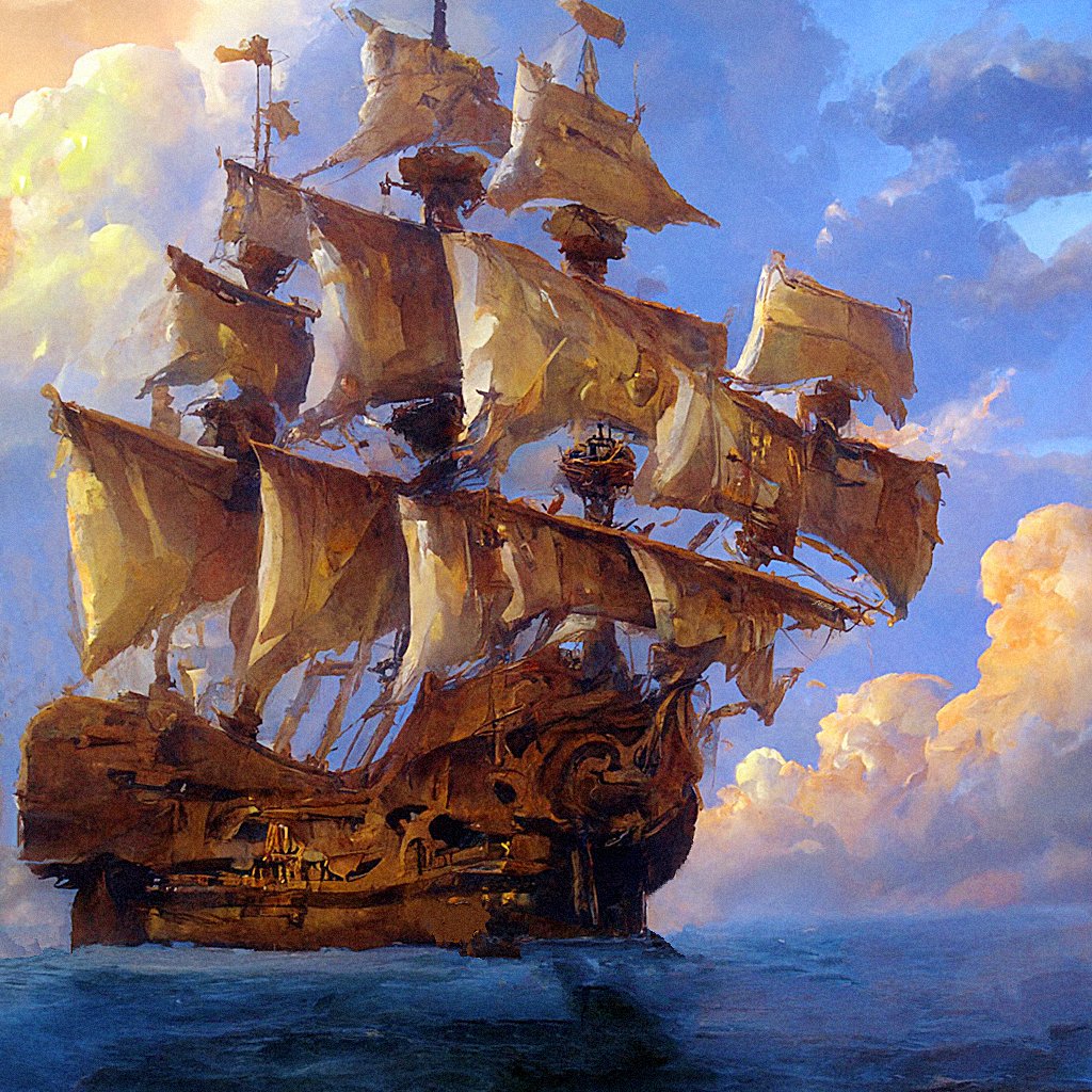 ❤ NEW DROP ❤
   DGART #313 
  "The Galleon"
1/1
0.007 ETH (Polygon)
No Gas Fee 
You can print &amp; hang on your wall this Image. 
Link to download is in Unlockable Content.
⬇
opensea.io/assets/matic/0…
<a href="/opensea/">OpenSea</a> #NFTNusantara #openseaNFT #NFT #Jefri #KatoOGgo #DGART