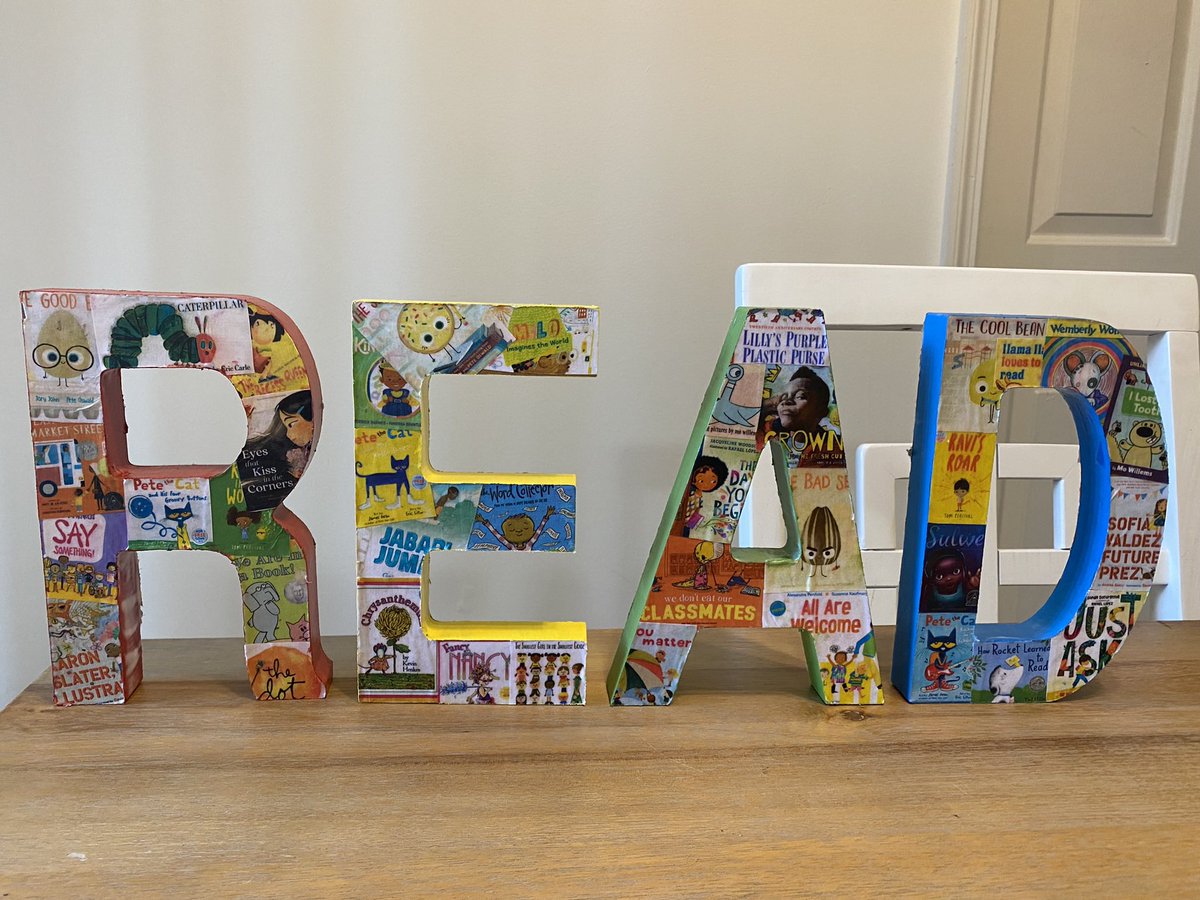 ABCswithMissP's tweet photo. Super excited with how this project for my classroom library came out! ❤️#teachertwitter #ChildrensBooks #reading #kindergarten https://t.co/BUmpLH3Pss