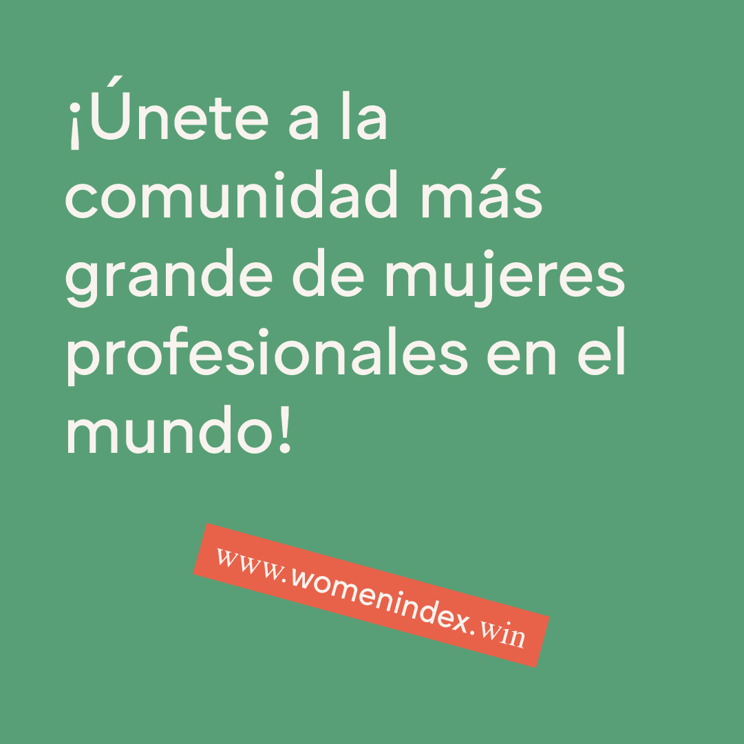 WomenIndex's tweet photo. La visibilidad es una de las tecnologías más poderosas. ¡Crea tu perfil gratuito en Women Index y únete al índice digital que reúne y conecta a mujeres de todas las profesiones! #SíHayExpertas https://t.co/wn9eMS6kqi