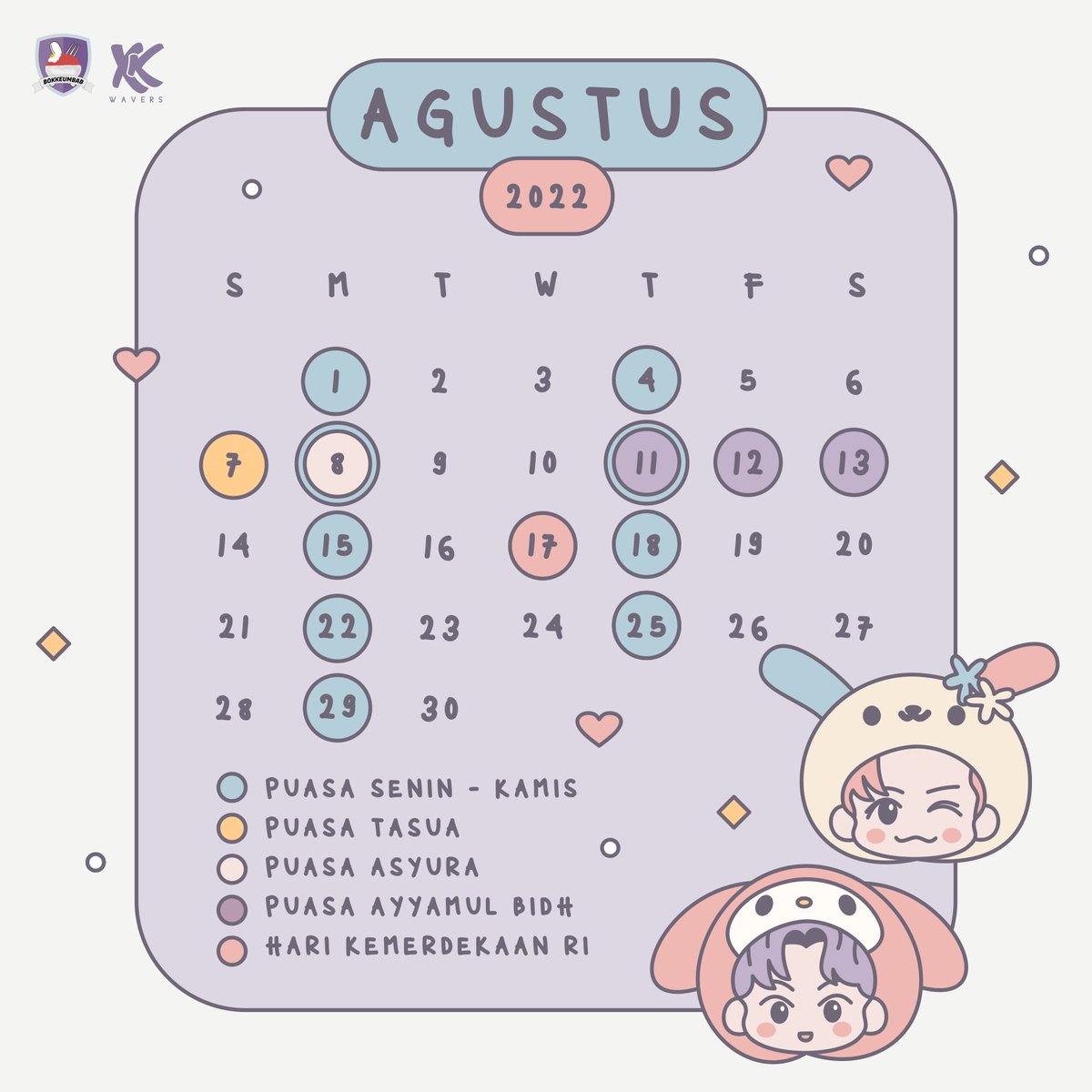 Bokkeumbab_ofc's tweet photo. Welcome August, hoping tomorrow is better for you, Sonnim ❤
#Calender2022 #welcomeaAgustus #AUG2022 #Xkwavers #Xschool2022 #YNEnt https://t.co/4p92kXkE4F