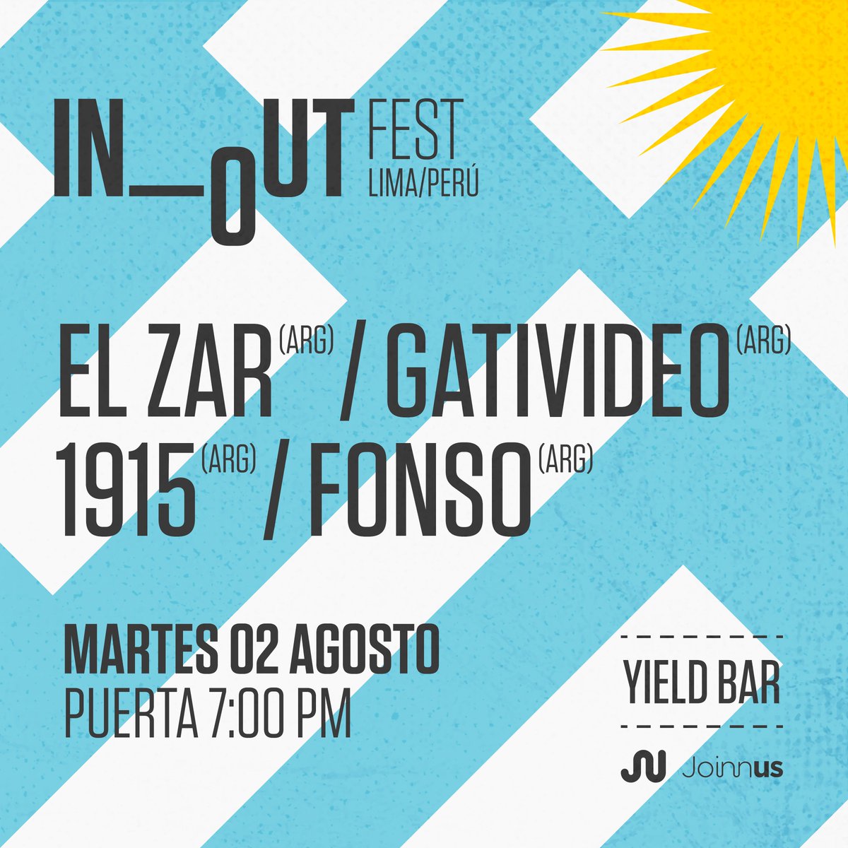 Amiguis puflites de Lima, Perú, tenemos el agrado de anunciarles que vamos a estar allí en esta increible fecha, les esperamos, les queremos mucho 💖

ENTRADAS: joinnus.com/events/festiva…