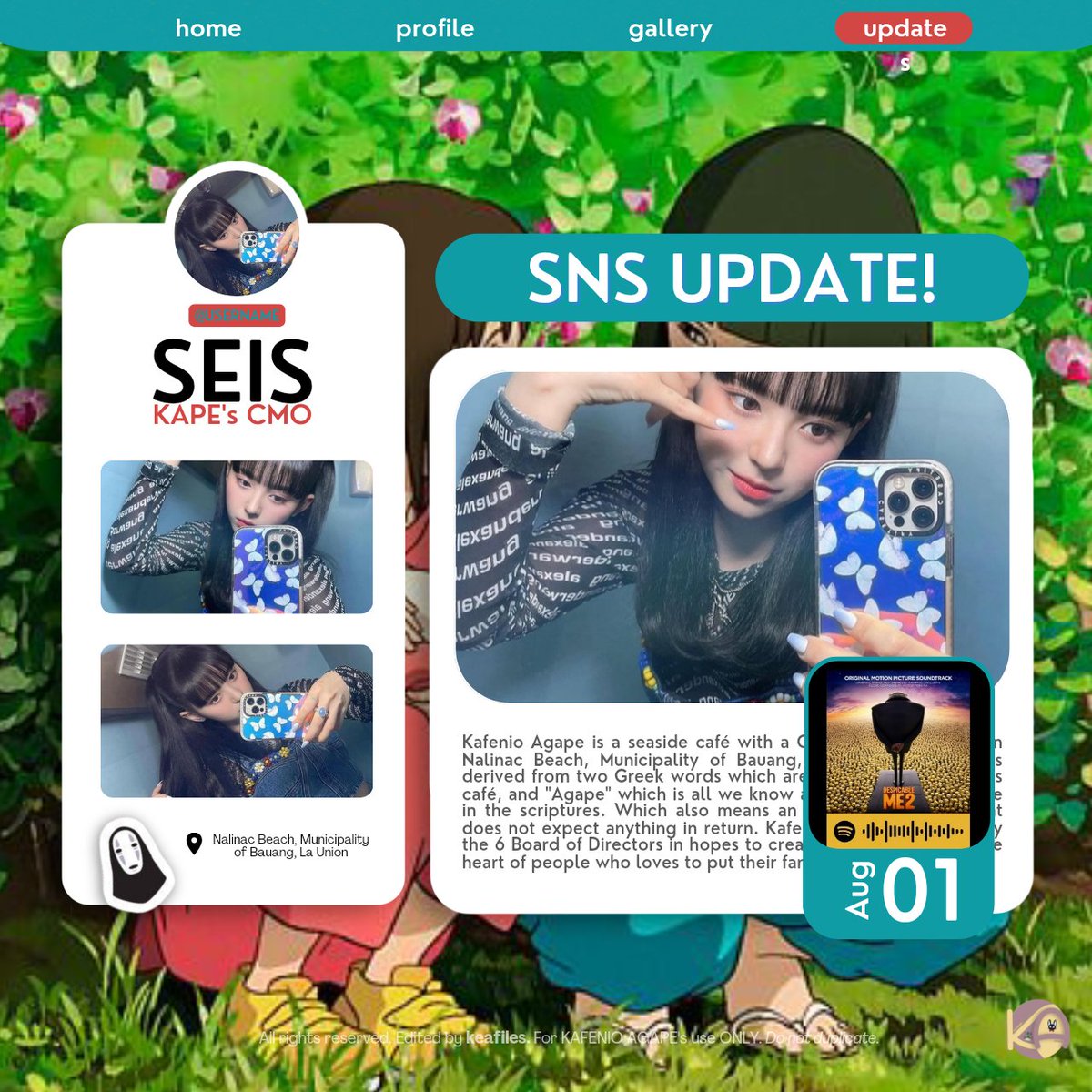 ͏͏͏͏͏͏ ͏͏͏͏͏
͏͏͏͏                    ﹫cendocs sns-update.⠀
           ◌〗┊   BAUANG, LA UNION
           ◌〗┊ MONDAY :: 1O:2O A.M.

⠀⠀⠀⠀            “My usual Monday 
                                morning.” 
                    ⠀⠀⠀⠀
⠀⠀⠀⠀