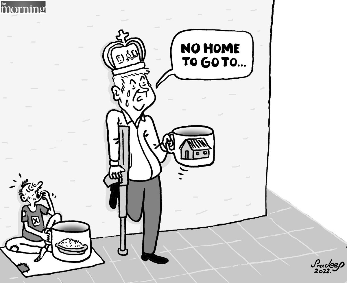 RcSullan's tweet photo. #themorninglk 01.08.2022 #editorial  #cartoon  #SriLanka https://t.co/lOdbkZai7v