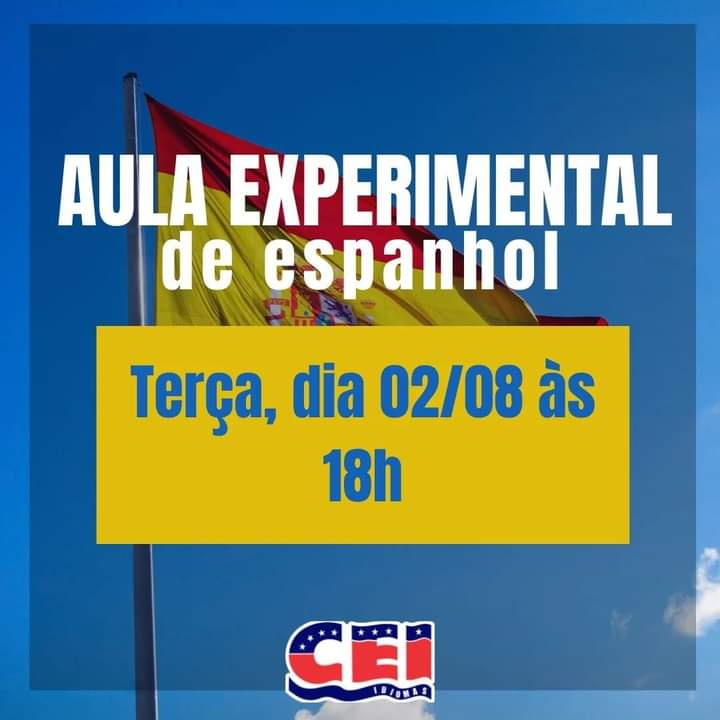 ceiidiomascei's tweet photo. Hello, deseja conhecer nosso curso ? Não perca essa chance de fazer uma aula inaugural de Inglês ou Espanhol *TOTALMENTE DE GRAÇA* !  
Inscreva-se agora pelo nosso Whatsapp e venha começar seu Projeto Bilíngue !

Só clicar👇

https://t.co/iMbcHlXtKi+ https://t.co/Q3iC3aBpA0 https://t.co/RKQboEa9og