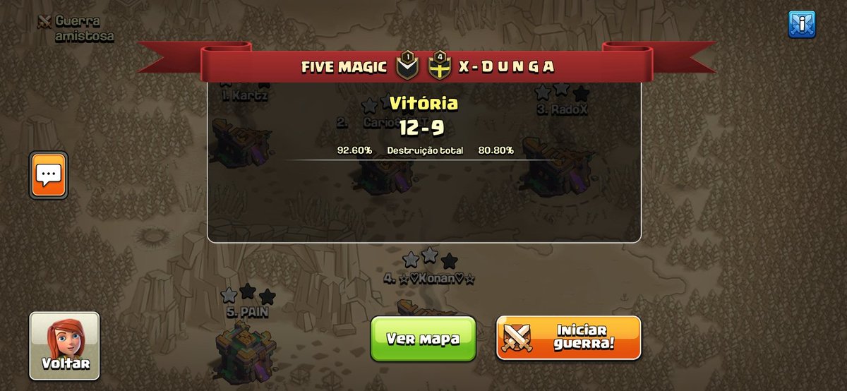 Rodada 04
Torneio @LigaBrOFC 
#GoMagic