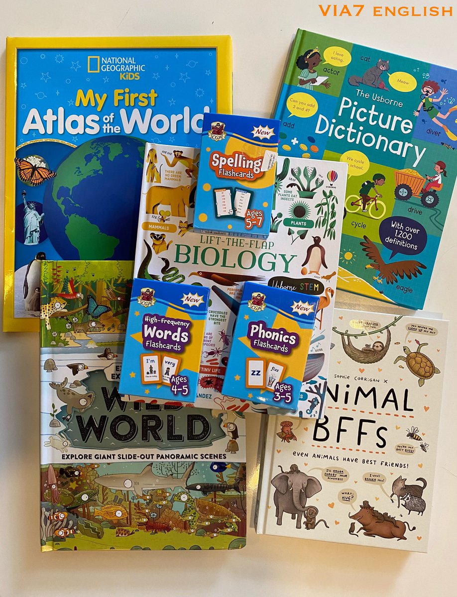 VIA7English's tweet photo. หนังสือใหม่ สำหรับคลาส English for Kids มี illustrations ที่น่าสนใจ เพื่อพัฒนาทักษะด้านความคิด มีการสอน phonics เพื่อฝึก pronunciation ให้ถูกต้องตามหลักการครับ 

#EnglishForKids #Phonics #Pronunciation #เรียนภาษาอังกฤษ #VIA7English https://t.co/MexY8XfpY5