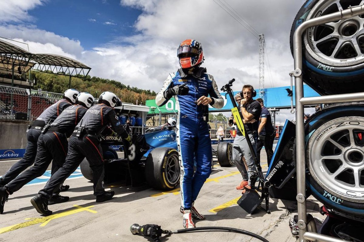 Aghh. Gearbox failure on Lap 1. This one hurts. #F2 #HungaryGP