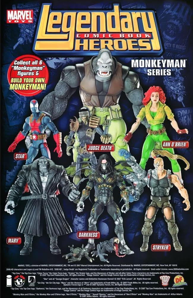 Legendary Heroes Action Figures Wave 1
