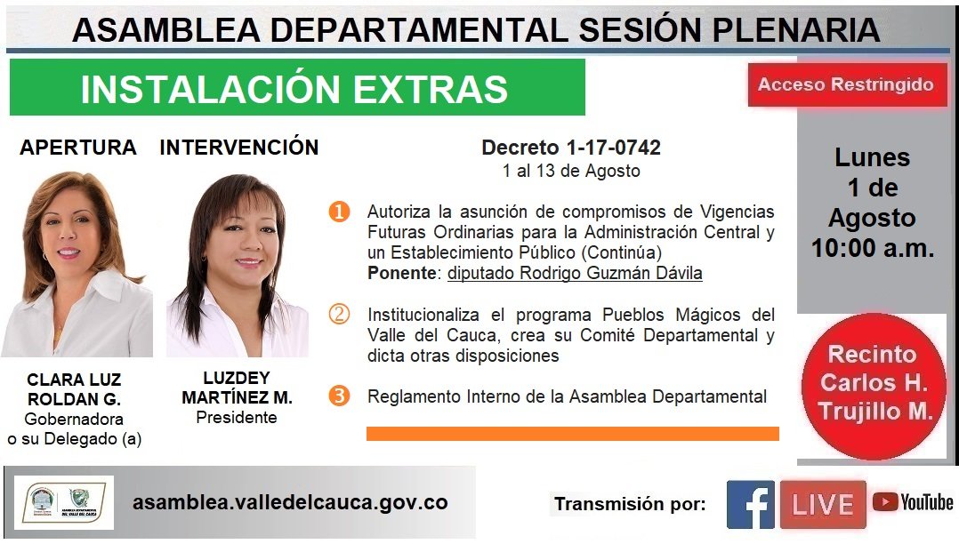 AsambleaDelValledelCauca tweet media