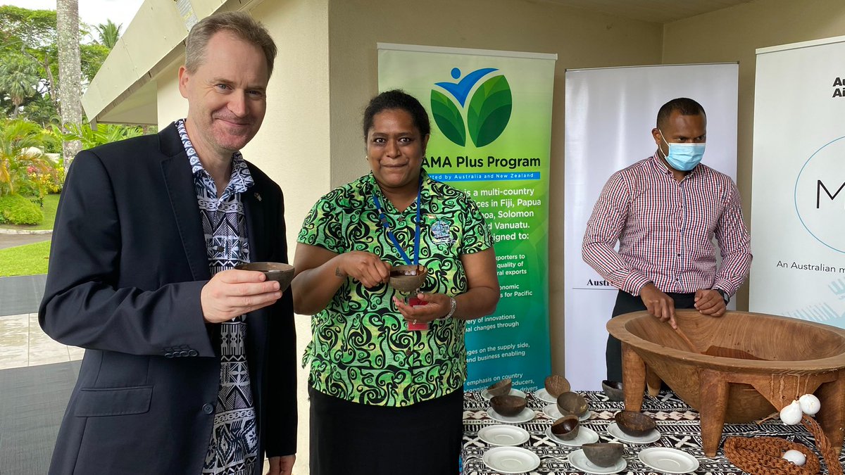 While we await the arrival of 🇦🇺’s next High Commissioner,Paul Wilson will be serving as Chargé d'affaires.Paul &amp; the AHC team look forward to continuing our work with 🇫🇯 &amp; our partners to strengthen the #Vuvale Partnership &amp; serve our beautiful,resilient &amp; sovereign #BluePacific