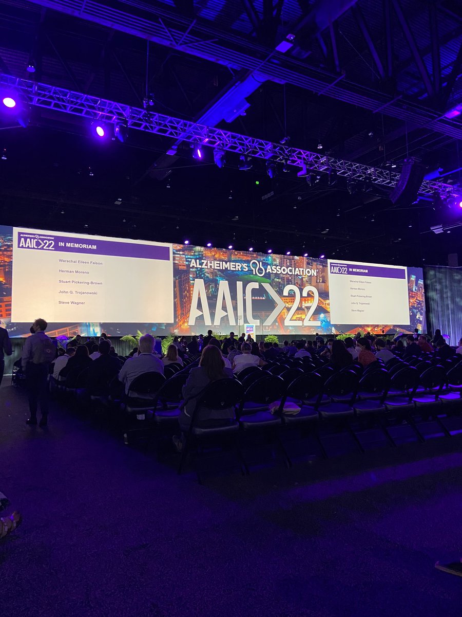 Happy to participate at my first AD conference at #AAIC2022